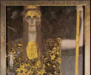 Pallas Athene by Gustav Klimt